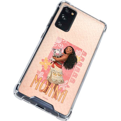 Disney Princess Moana and Pua Galaxy S20 FE Clear Case